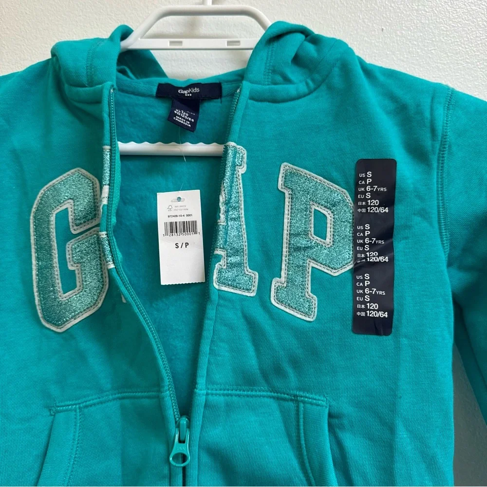 Gap Kids Vintage Soft Arch Logo Hoodie S - Picture 2 of 4